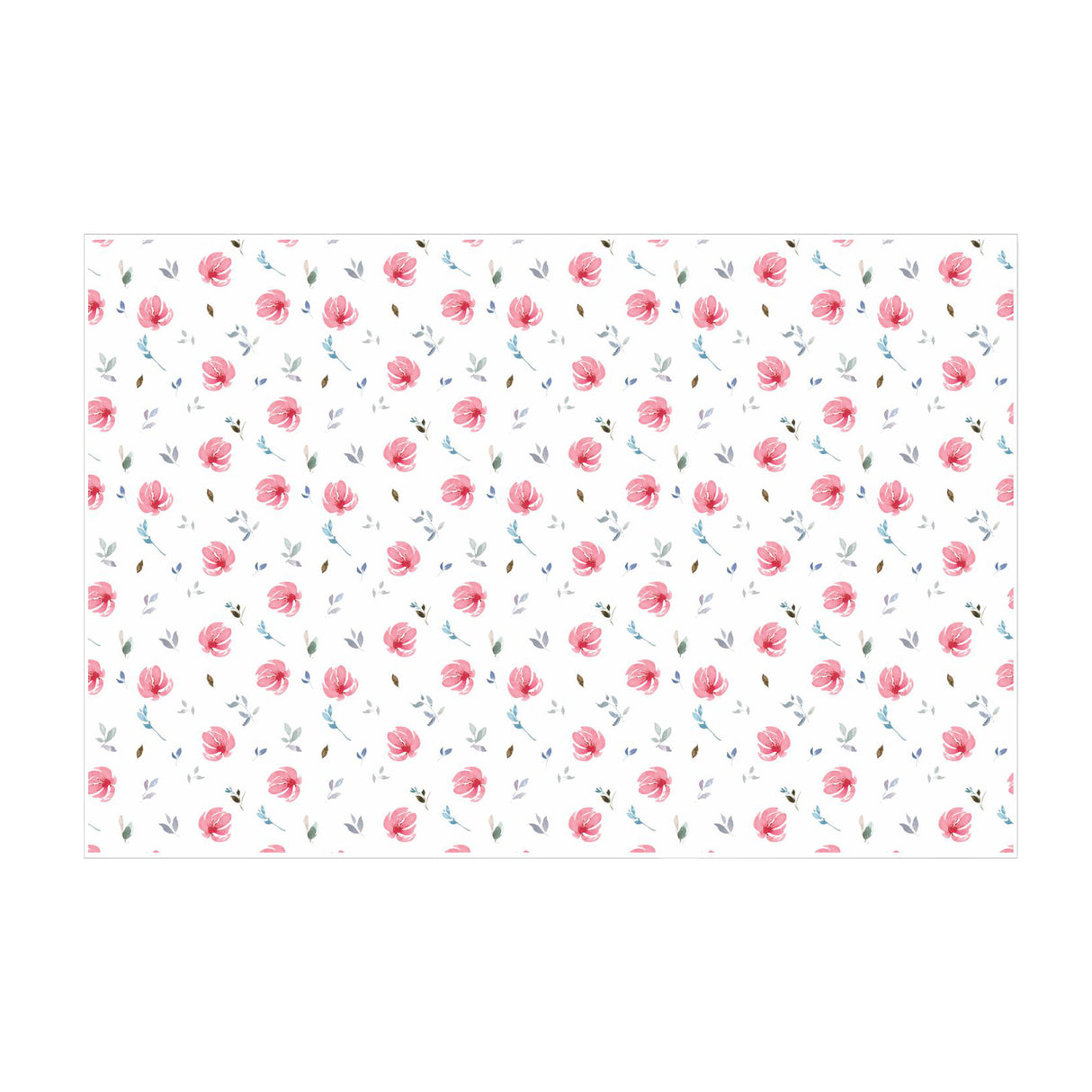 Tissue paper Peony Mist, open sheet, 17gsm – size 50x75cm