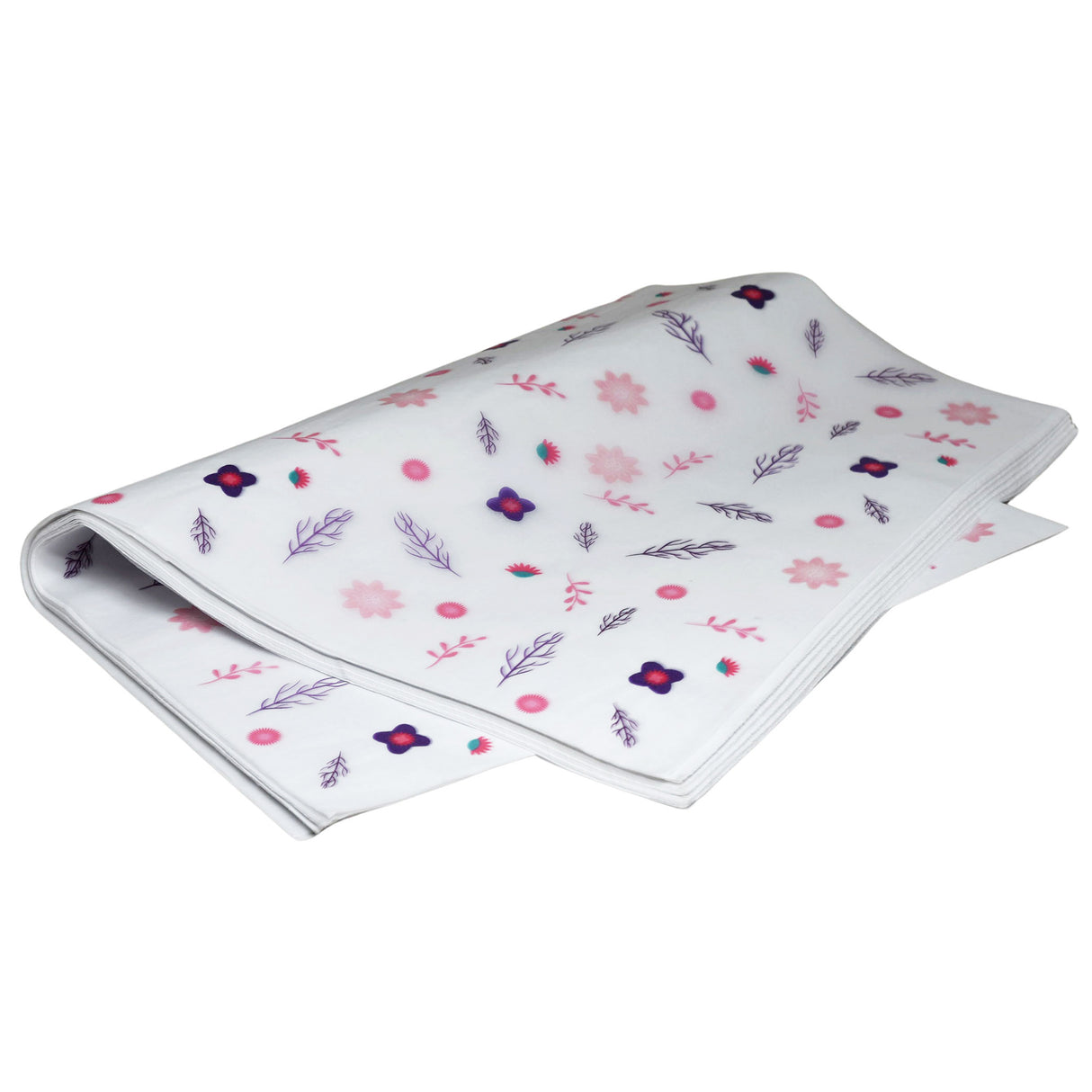 Tissue paper Purple Bloom, ream of sheets 17gsm – size 50x75cm