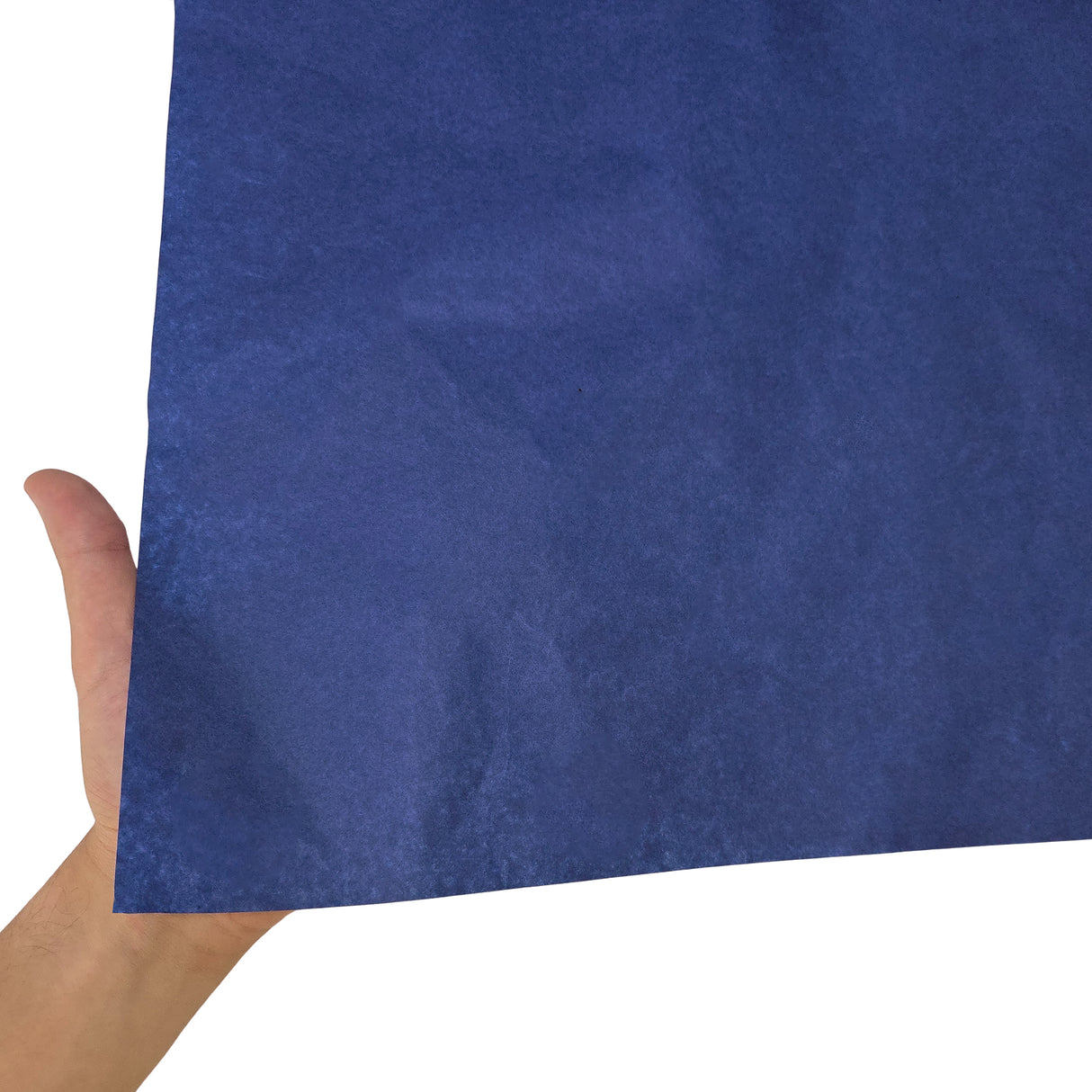 Plain tissue paper royal blue, texture and transparency, 28gsm – size 50x75cm