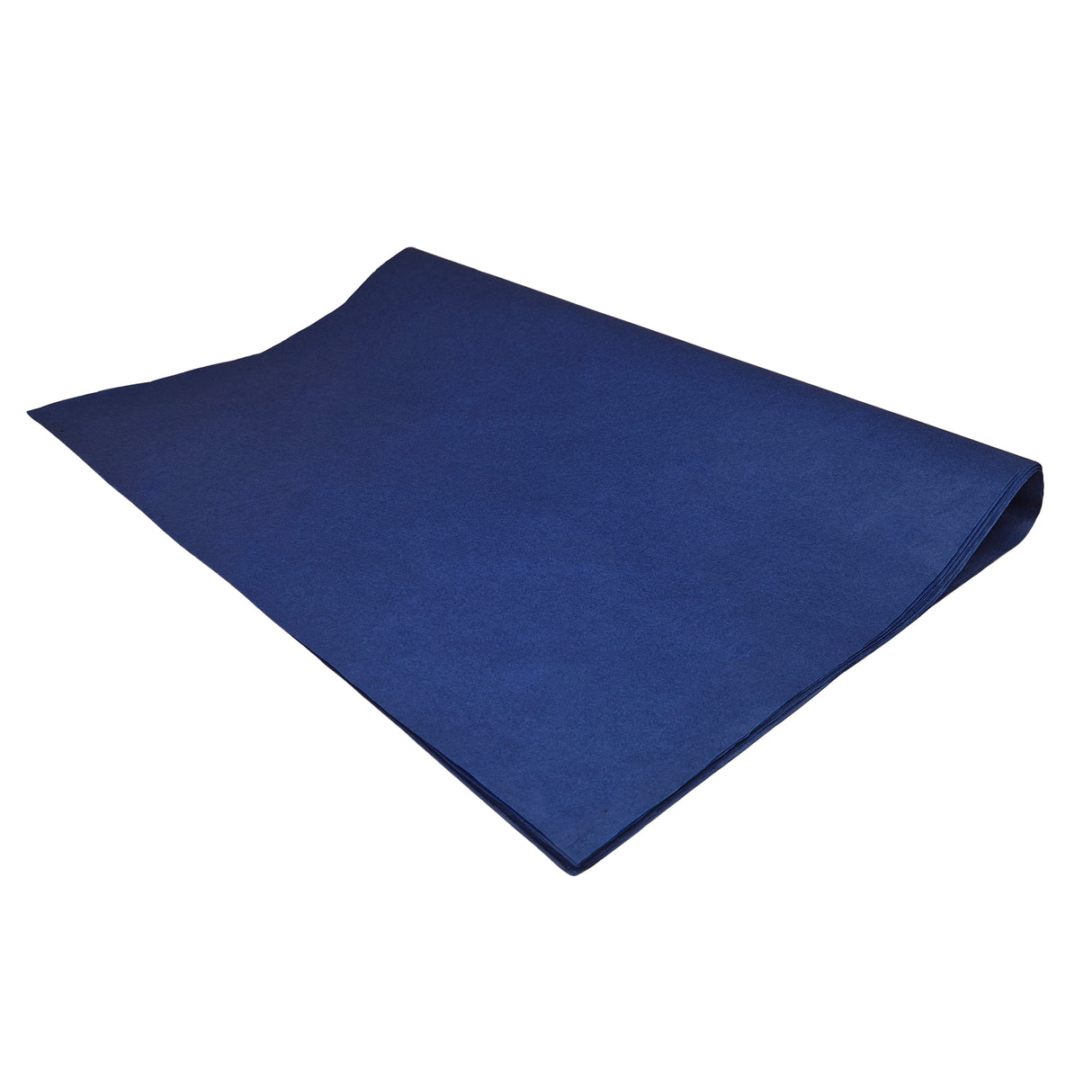 Plain tissue paper royal blue, ream of folded sheets 28gsm – size 50x75cm