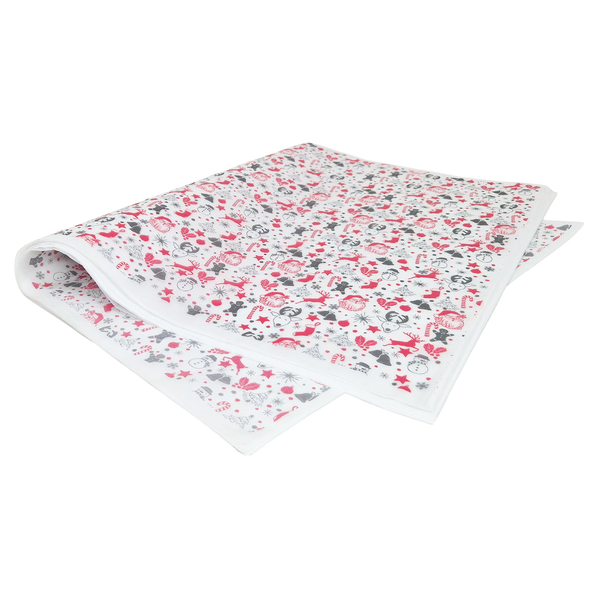 Tissue paper Santa Party Christmas, ream of sheets 17gsm – size 50x75cm