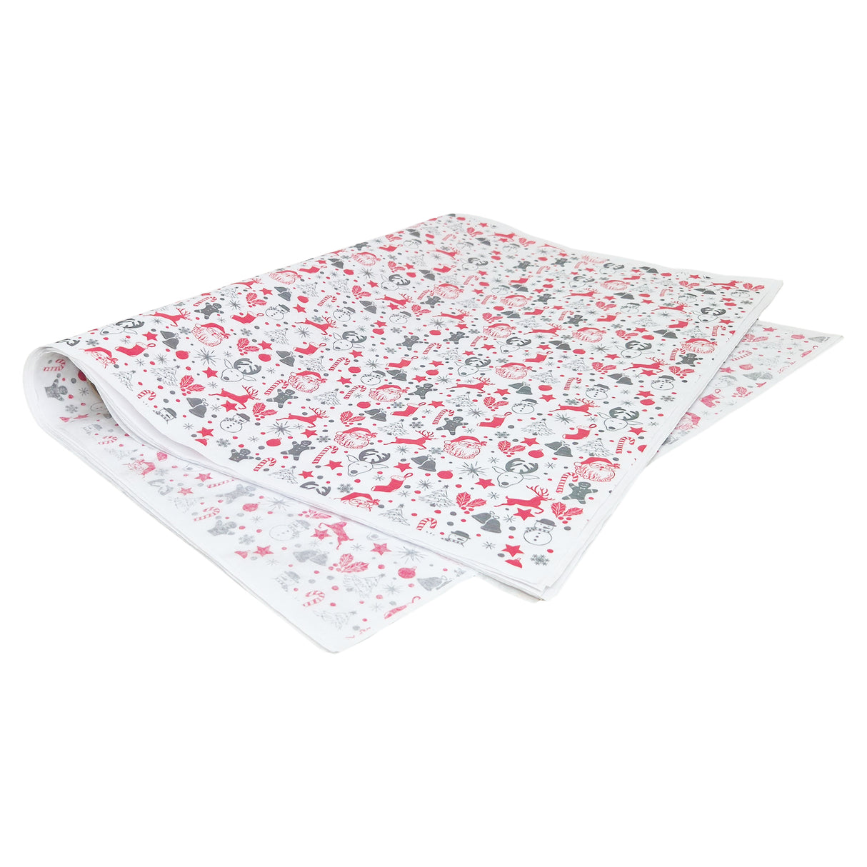 Tissue paper Santa Party Christmas, ream of sheets 28gsm – size 50x75cm