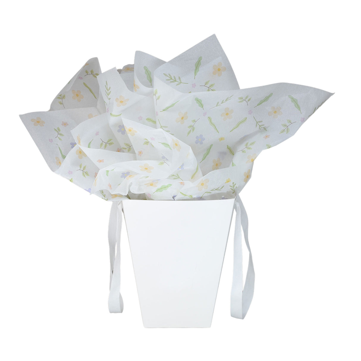 Tissue paper Soft Meadow, placed in a paper bag, 17gsm – size 50x75cm