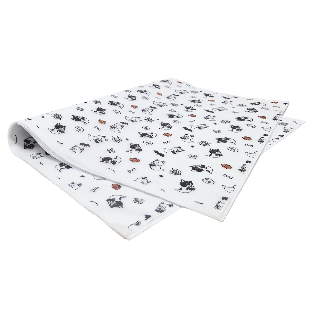 Tissue paper Spooky Dog Squad, ream of sheets 17gsm – size 50x75cm