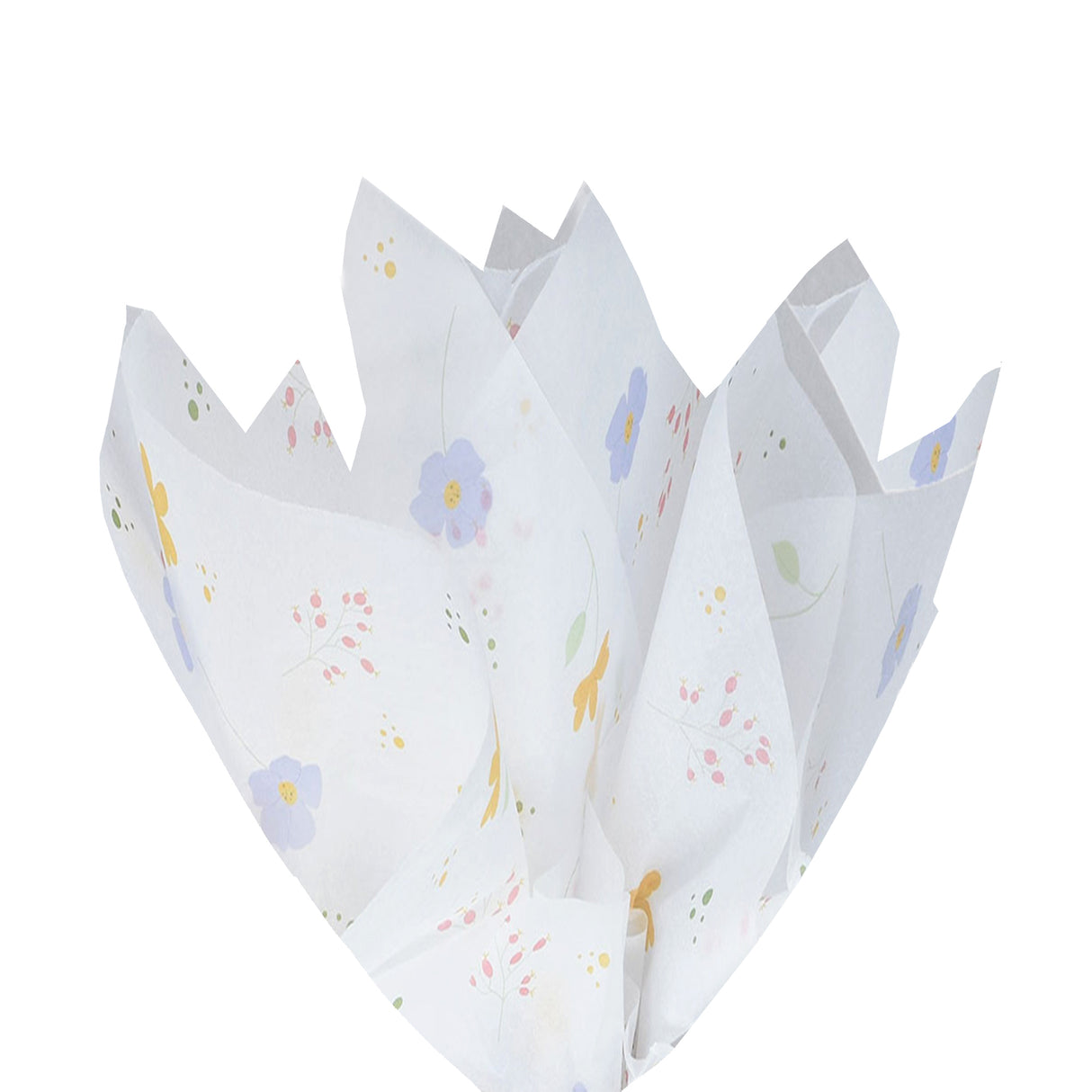 Tissue paper Spring Petals, fan arrangement, 17gsm – size 50x75cm