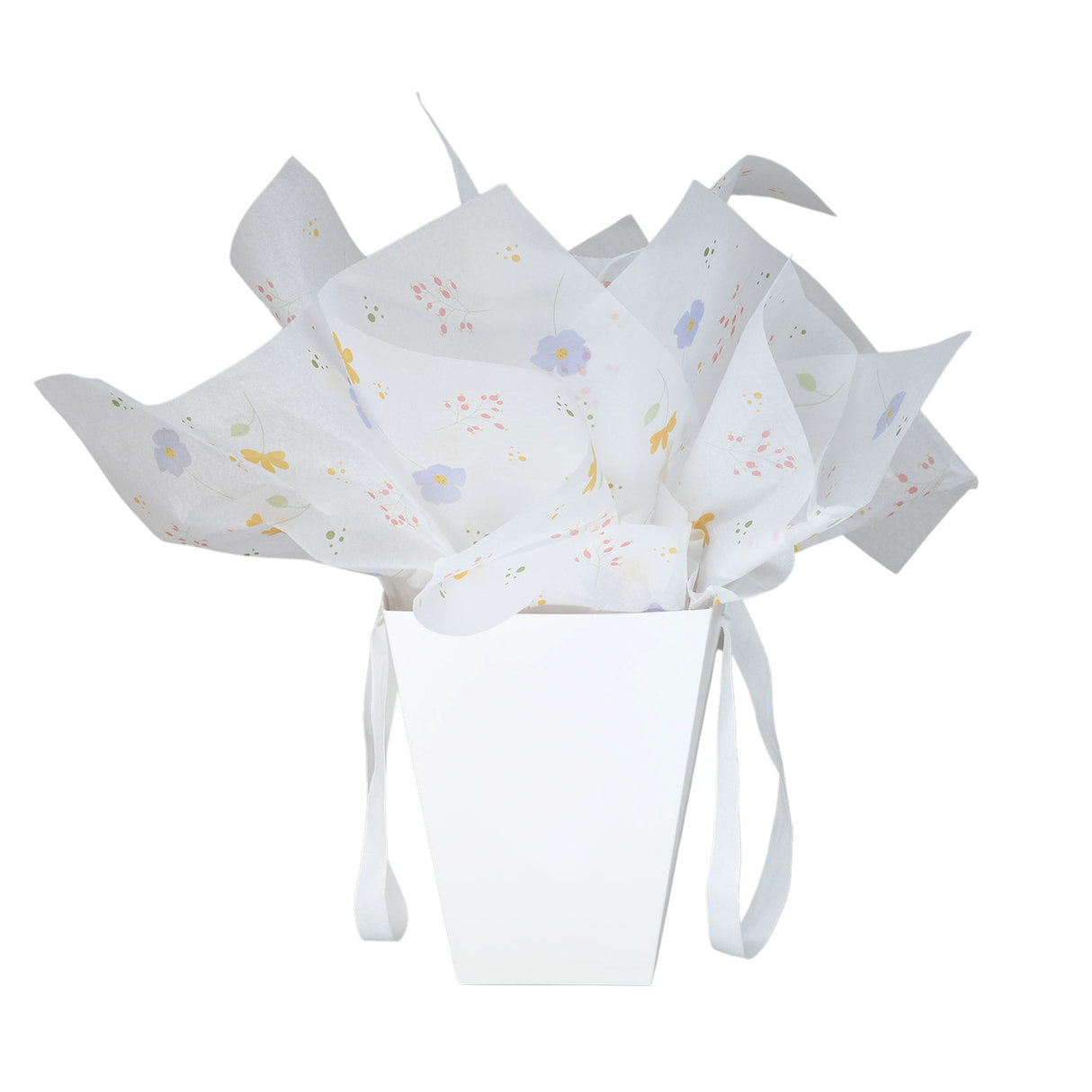 Tissue paper Spring Petals, placed in a paper bag, 17gsm – size 50x75cm