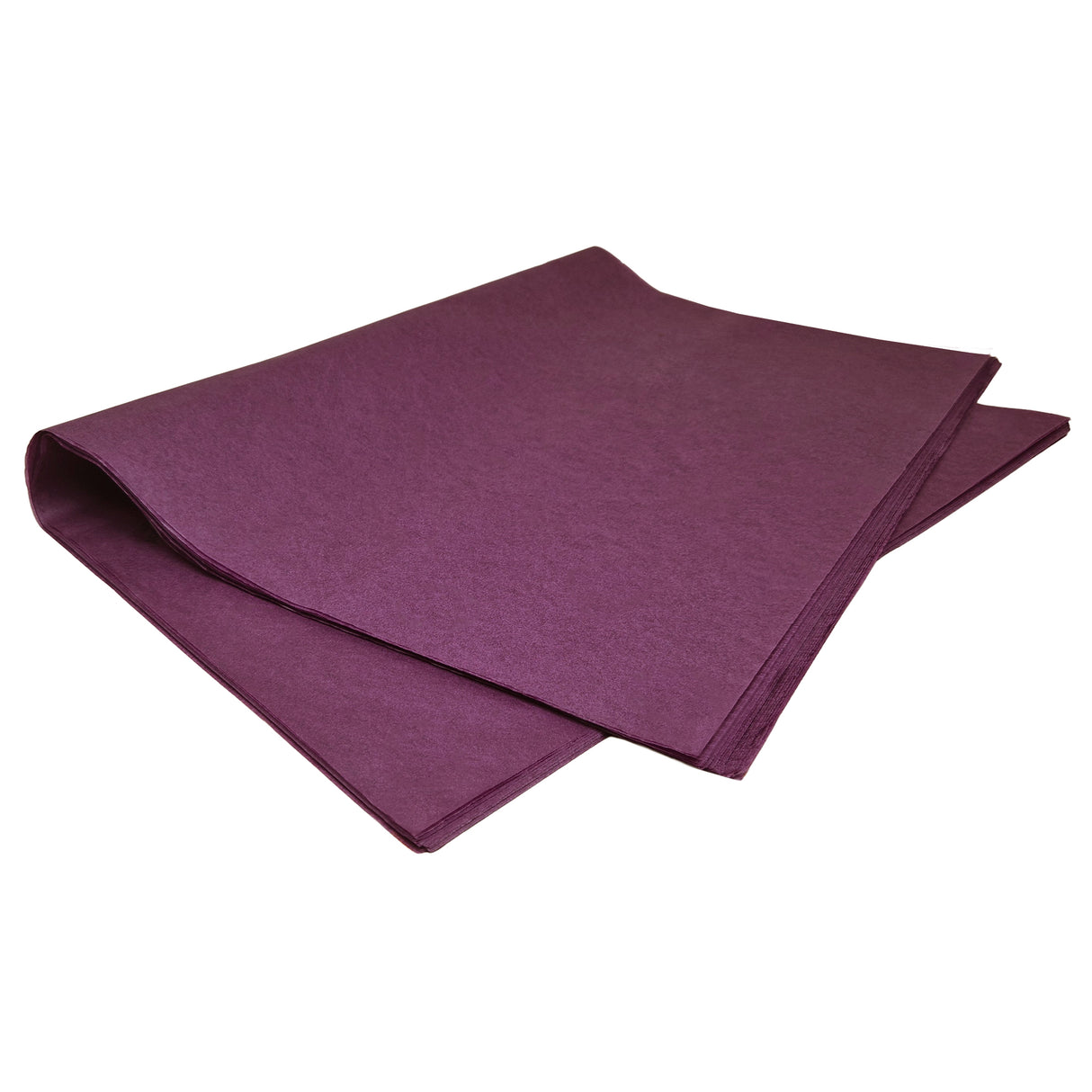 Plain tissue paper violet, ream of folded sheets 17gsm – size 50x75cm