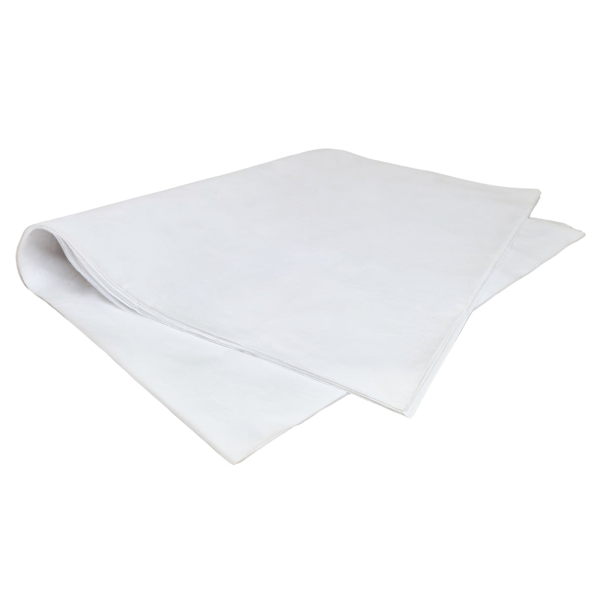 Plain tissue paper white, ream of sheets 17gsm – size 50x75cm