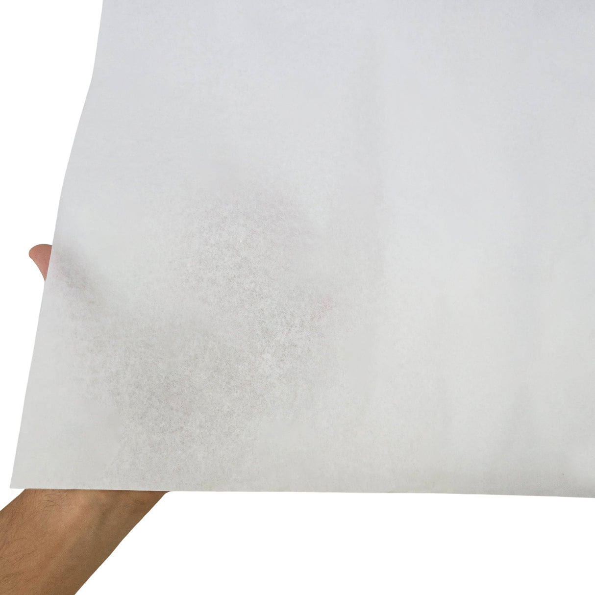 Plain tissue paper white, texture and transparency, 28gsm – size 50x75cm