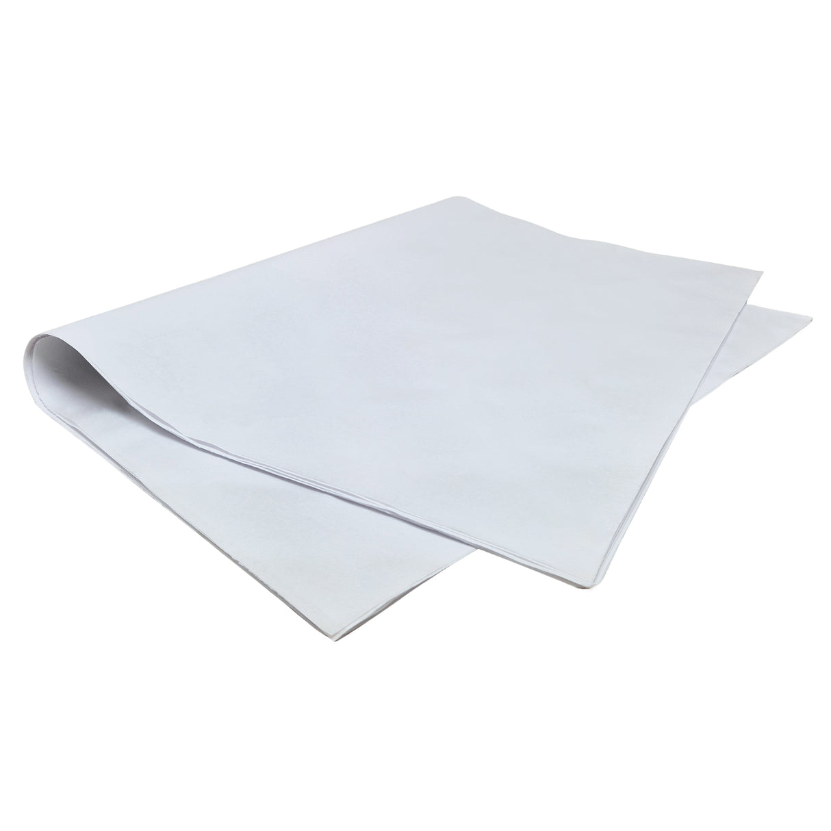 Plain tissue paper white, ream of sheets 28gsm – size 50x75cm