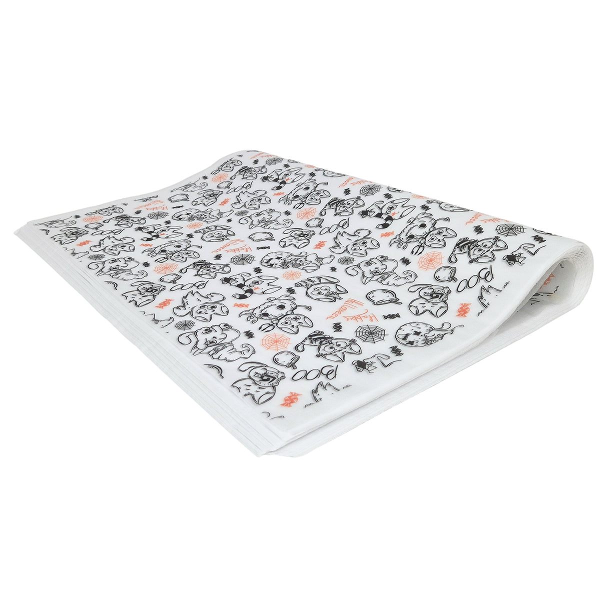 Tissue paper Witchy Cats, ream of folded sheets 17gsm – size 50x75cm