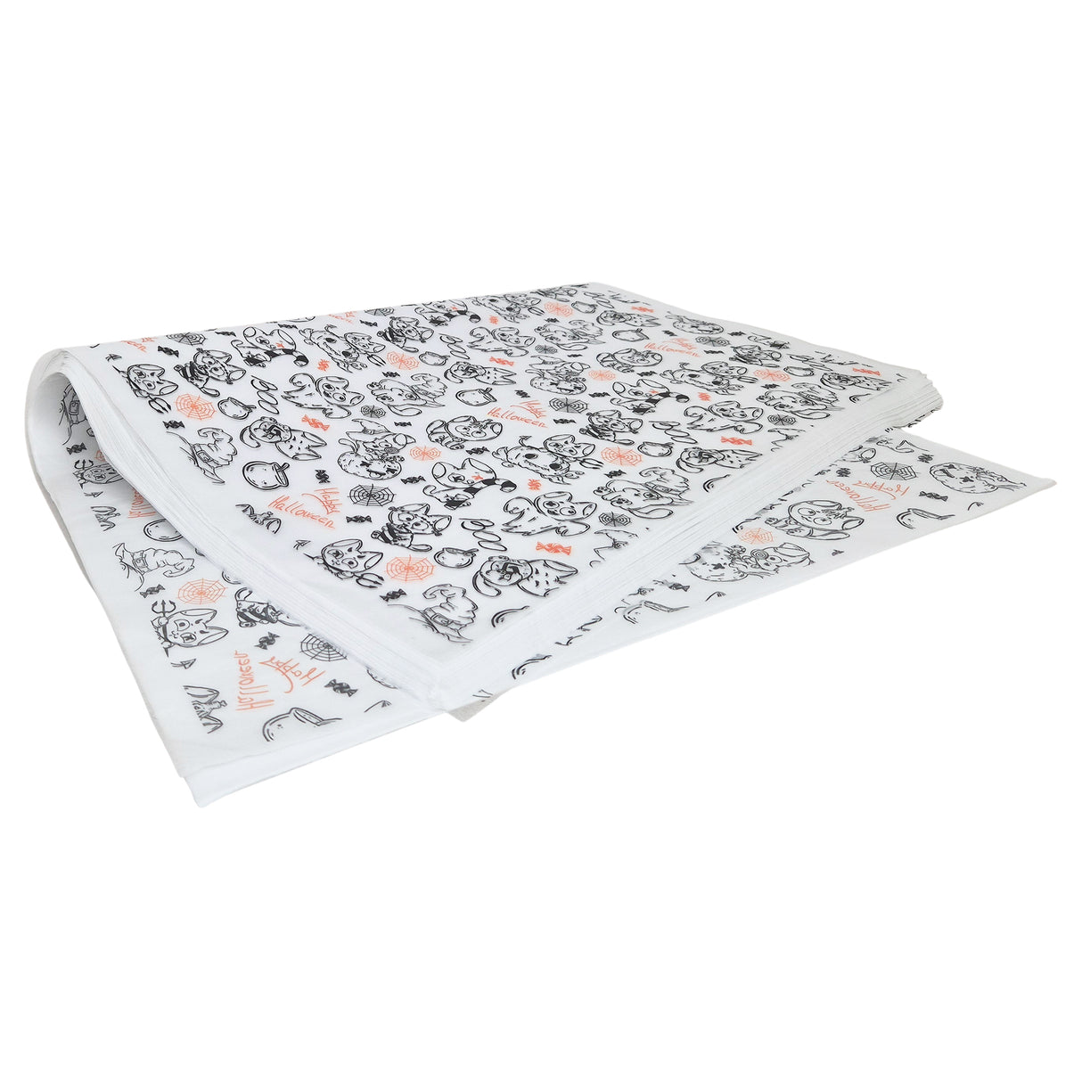 Tissue paper Witchy Cats, ream of sheets 17gsm – size 50x75cm