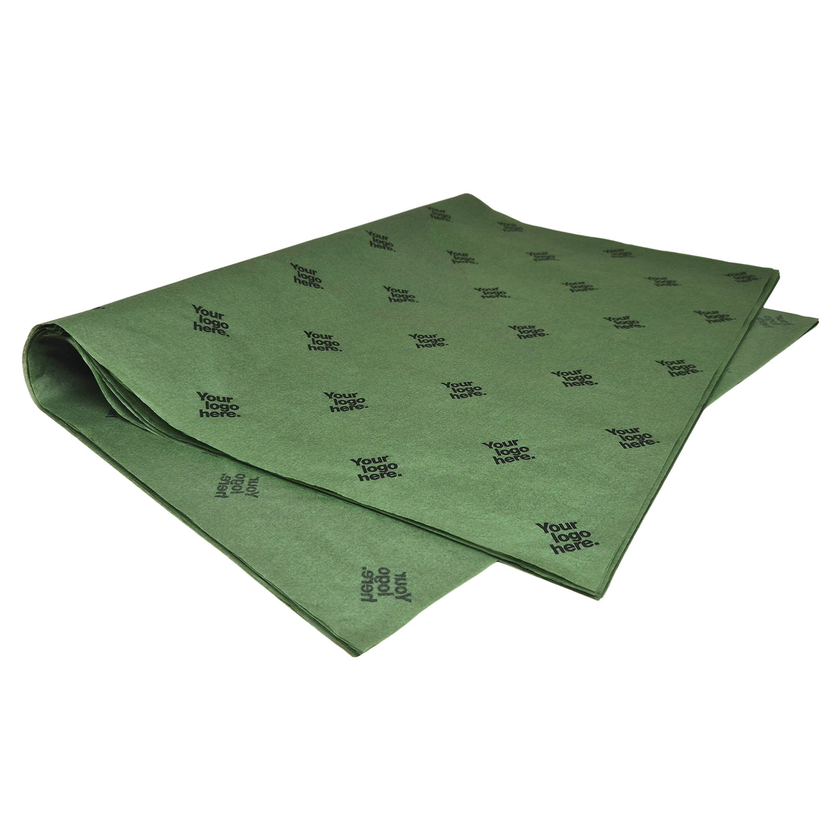 Custom tissue paper FOREST GREEN 17g – size 50x75cm