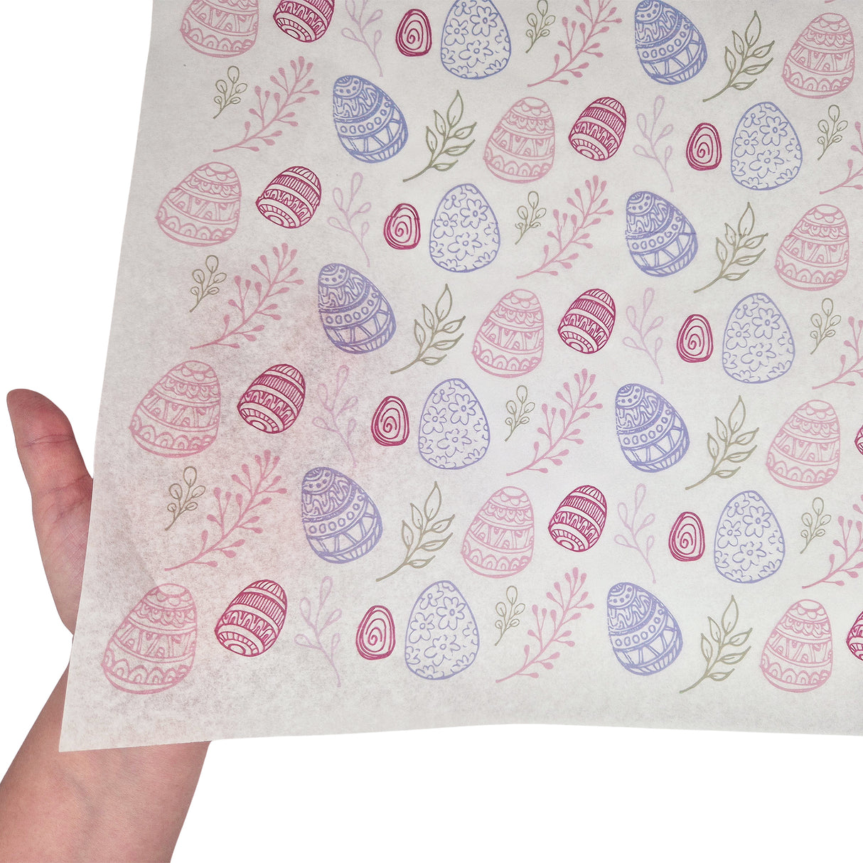 Pastel Egg Garden Easter tissue paper 28g – size 50x75cm