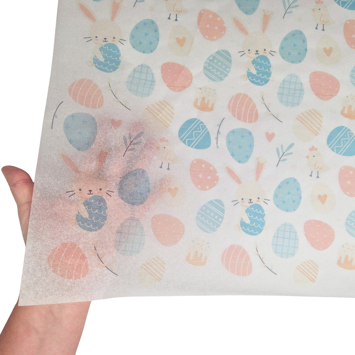 Soft Spring Eggs Easter tissue paper 17g – size 50x75cm
