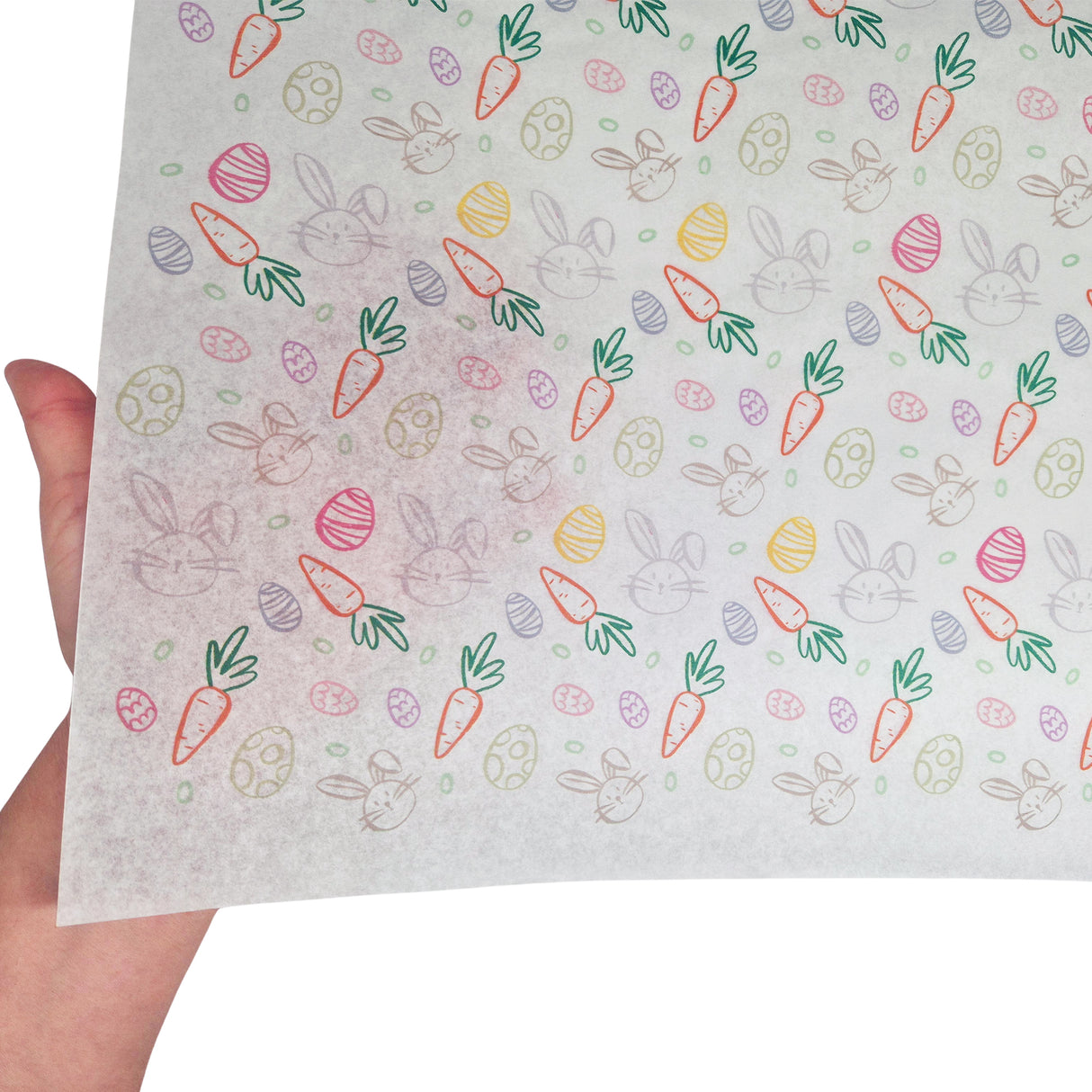 Little Grey Bunnies Easter tissue paper 28g – size 50x75cm