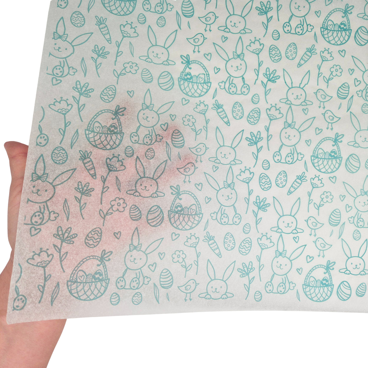 Turquoise Spring Field Easter tissue paper 17g – size 50x75cm