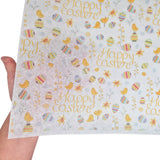 Sunny Chicks & Eggs Easter tissue paper 28g – size 50x75cm