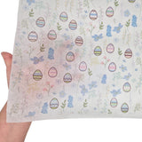 Blue Blossom Eggs Easter tissue paper 17g – size 50x75cm
