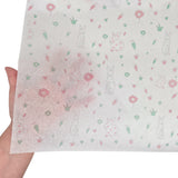 Bunny & Pink Blooms Easter tissue paper 17g – size 50x75cm