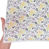 Colorful Bunny Meadow Easter tissue paper 28g – size 50x75cm