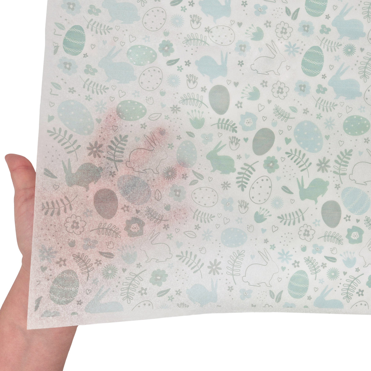 Bunny & Eggs Easter tissue paper 17g – size 50x75cm