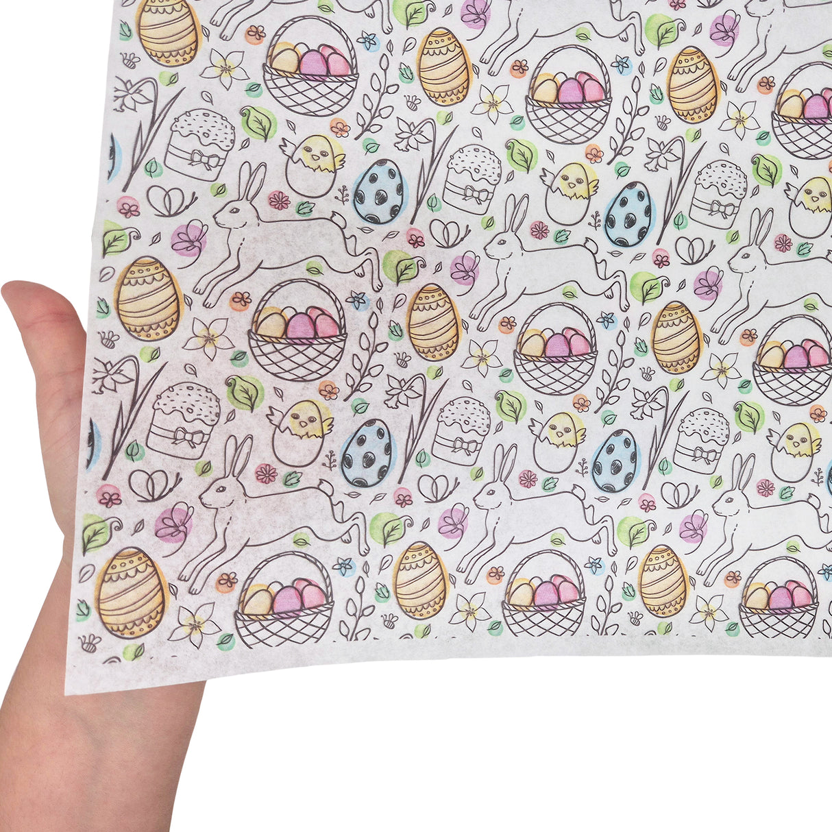 FLORAL Seidenpapier Modell 1