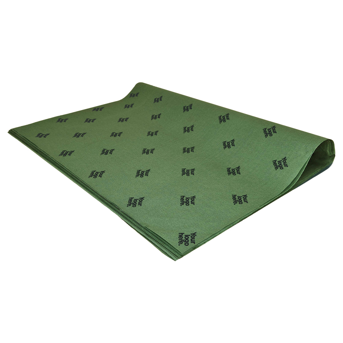 Custom tissue paper FOREST GREEN 17g – size 50x75cm