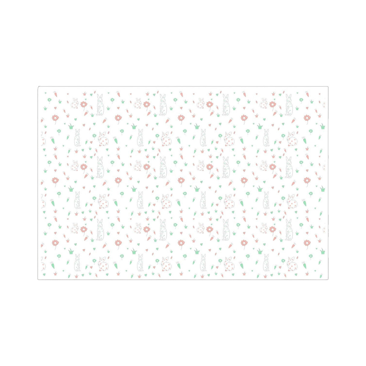 Bunny & Pink Blooms Easter tissue paper 17g – size 50x75cm