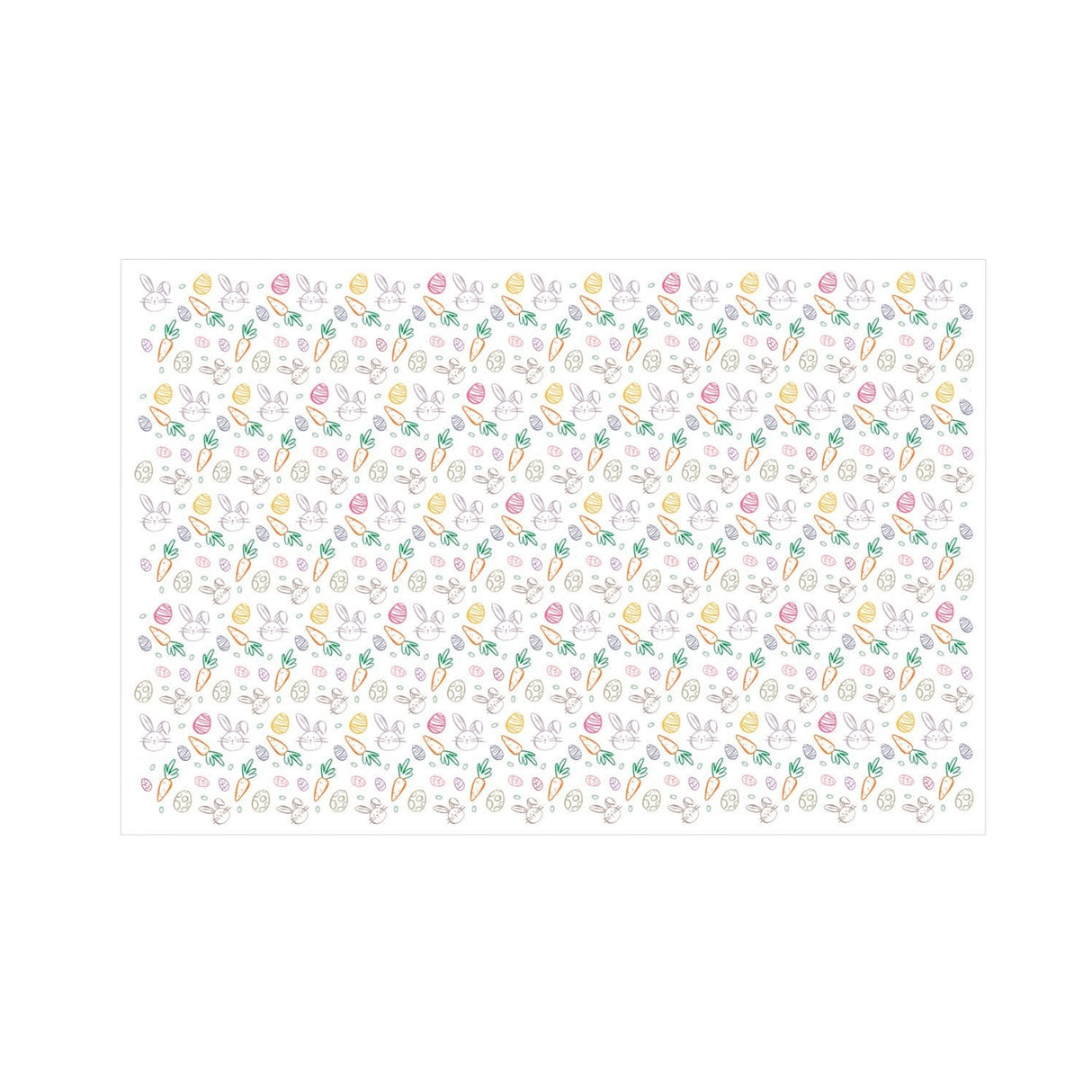Little Grey Bunnies Easter tissue paper 28g – size 50x75cm