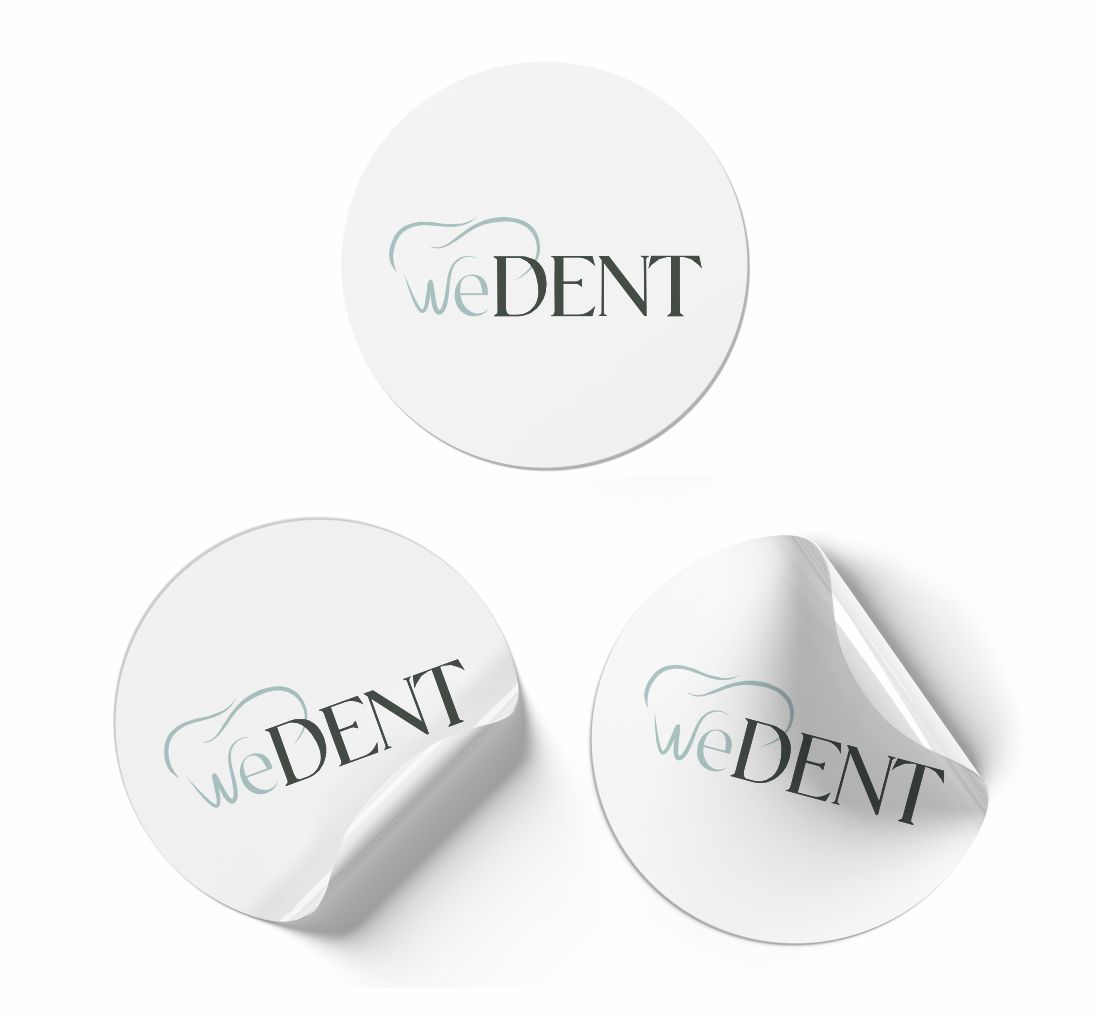 Selbstklebendes Etikett/Aufkleber mit Personalisierung - Durchmesser 4,7cm