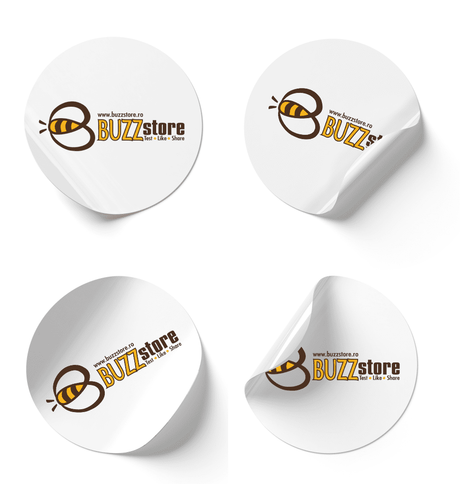 Self-adhesive sticker - model 10
