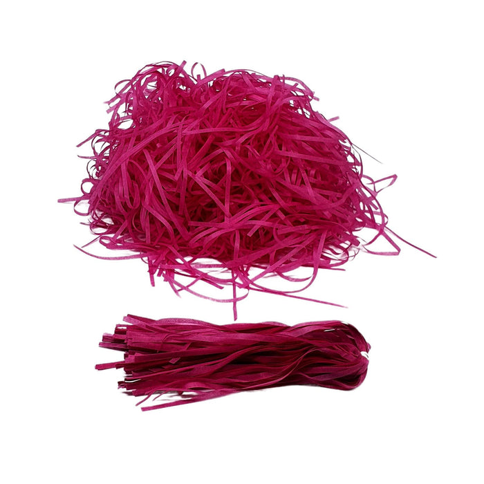Pink tissue paper filling