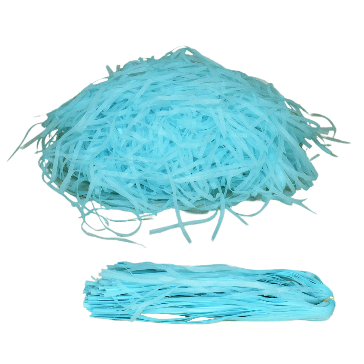Arctic Blue shredded tissue paper for gift packaging