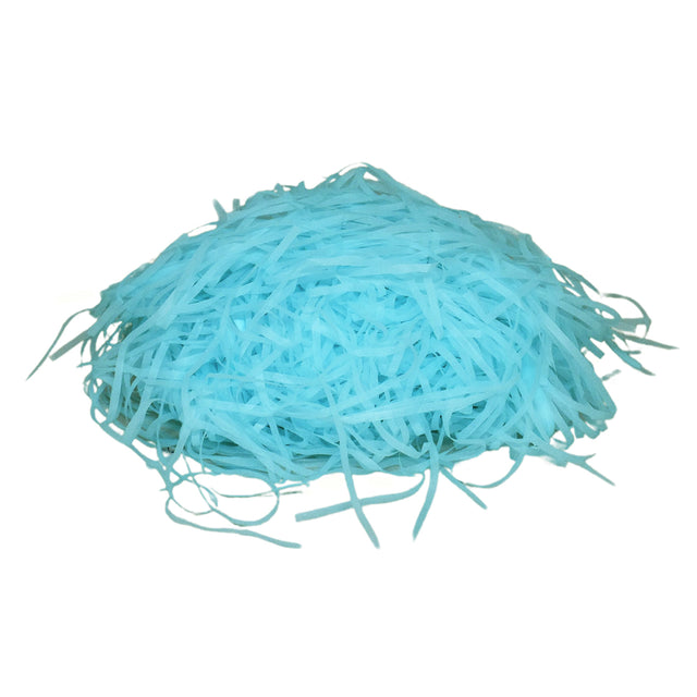 Arctic Blue tissue paper shred filler for gift boxes