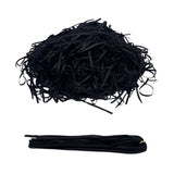Black shredded tissue paper for gift packaging