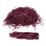 Burgundy shredded tissue paper for gift packaging