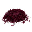 Burgundy  tissue paper shred filler for gift boxes