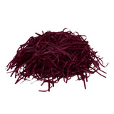 Burgundy  tissue paper shred filler for gift boxes