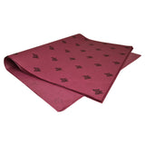 Custom tissue paper burgundy, ream of sheets 28gsm – size 50x75cm