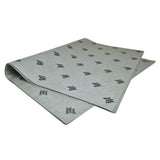 Custom tissue paper grey, arranged in a transport box, 17gsm – size 50x75cm