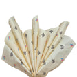 Custom tissue paper ivory, fan arrangement, 28gsm – size 50x75cm