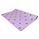 Custom tissue paper lavender, ream of folded sheets 28gsm – size 50x75cm