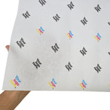 Custom tissue paper white, texture and transparency, 28gsm – size 50x75cm