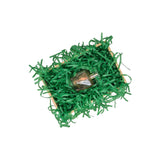 Evergreen tissue paper filling presented in a natural gift box