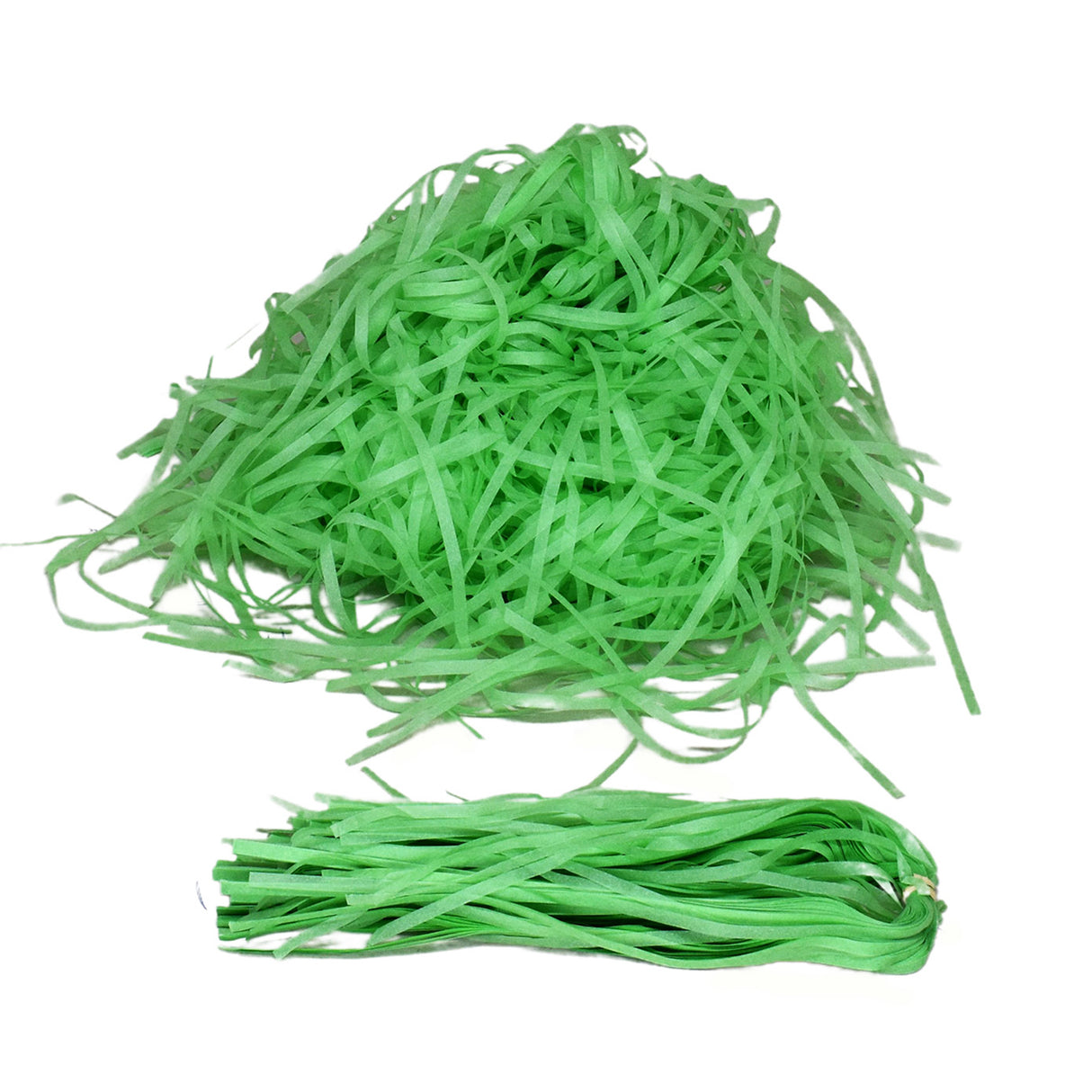 Grass Green shredded tissue paper for gift packaging