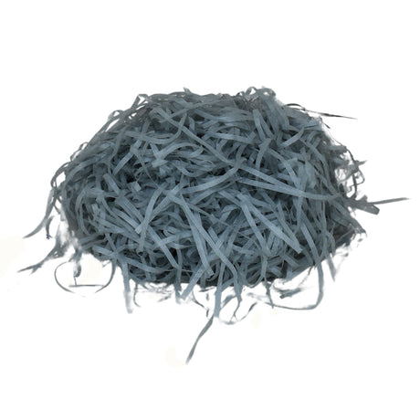 Grey  tissue paper shred filler for gift boxes