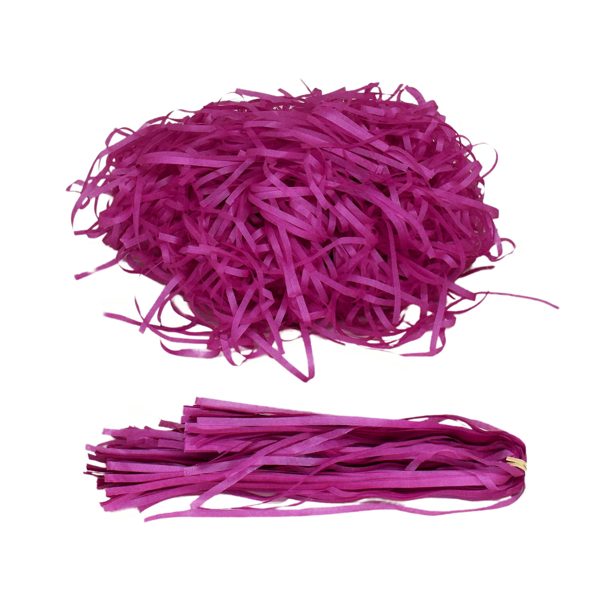 Plum  shredded tissue paper for gift packaging