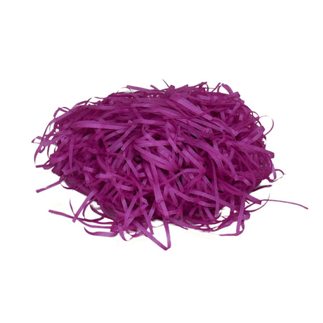 Plum  tissue paper shred filler for gift boxes