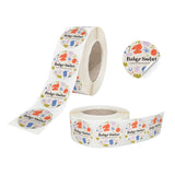 Personalized sticker roll – round stickers for packaging